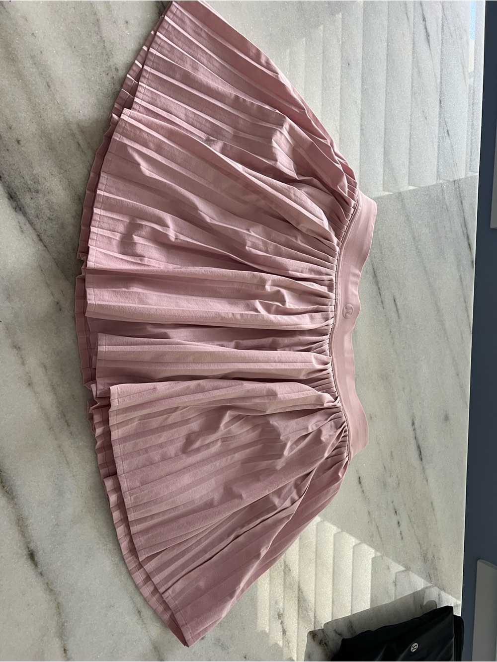 lululemon athletica Pleated Dusty Pink Skater Skirt